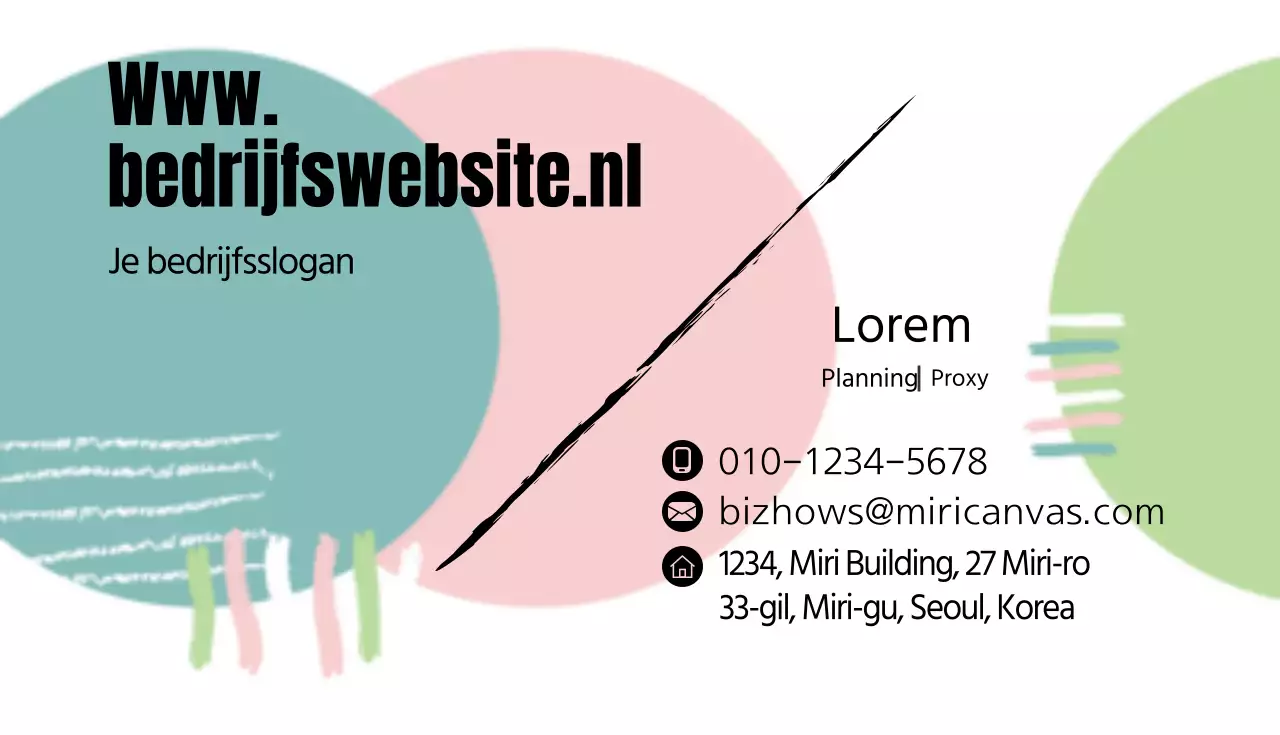 Bizshow visitekaartje