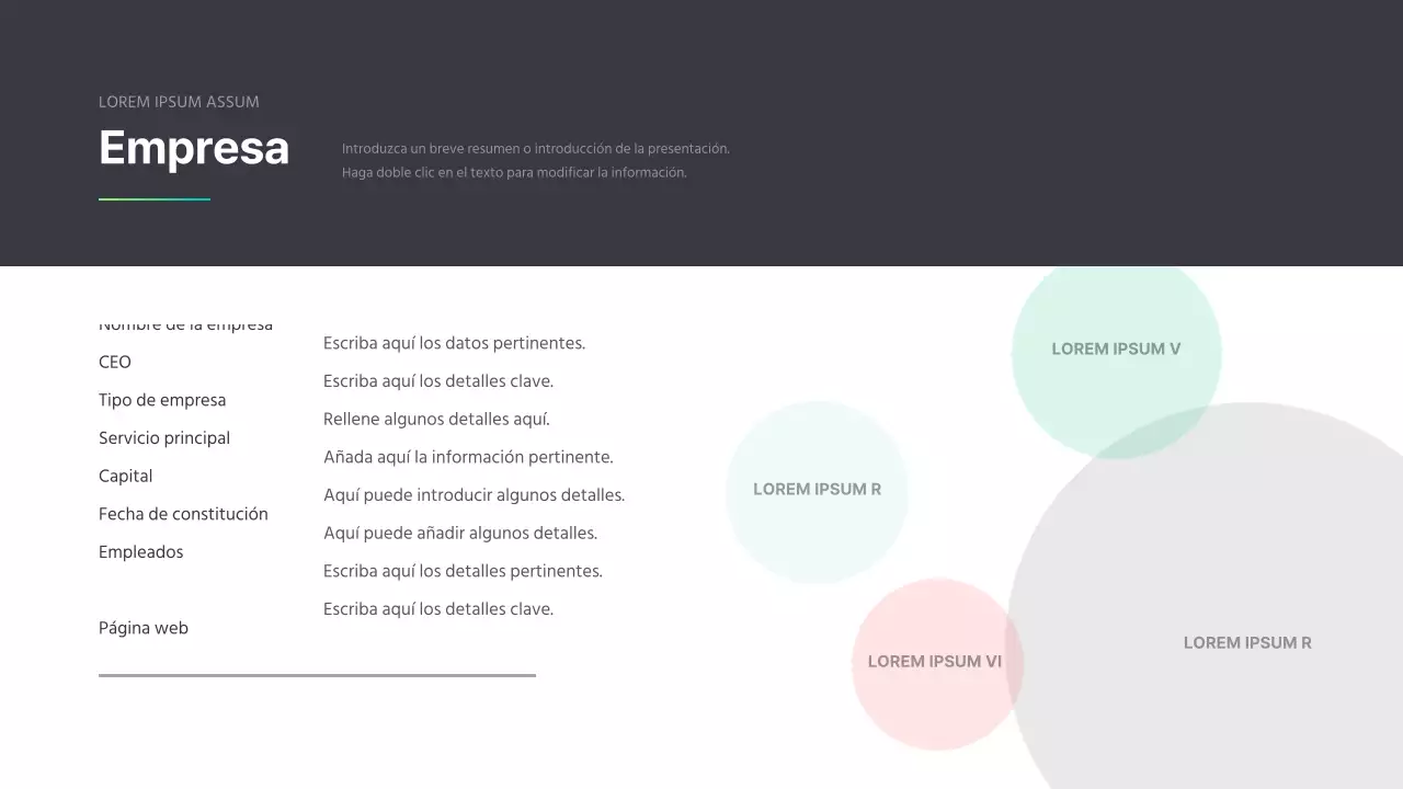 Perfil de la empresa Simple