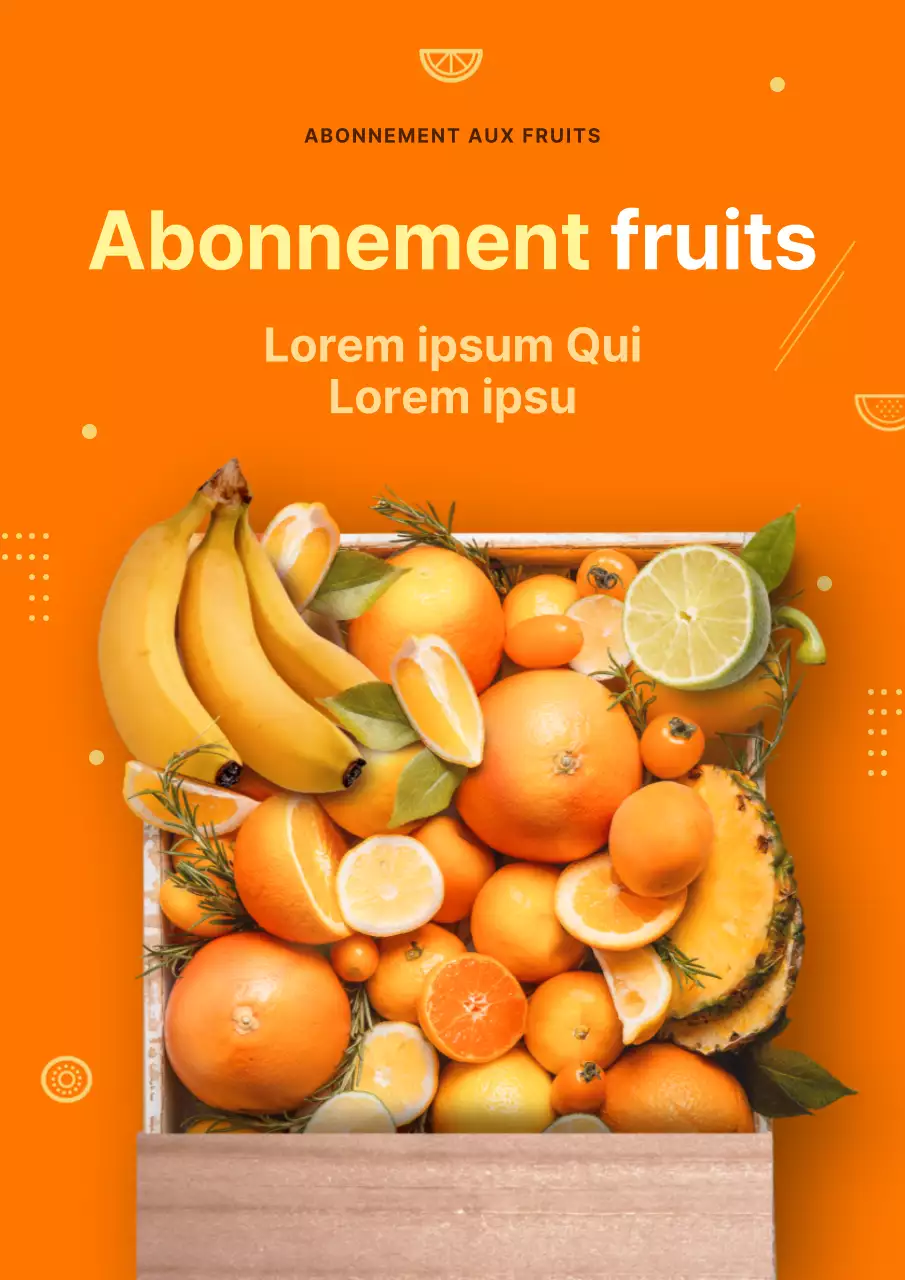Abonnement aux fruits