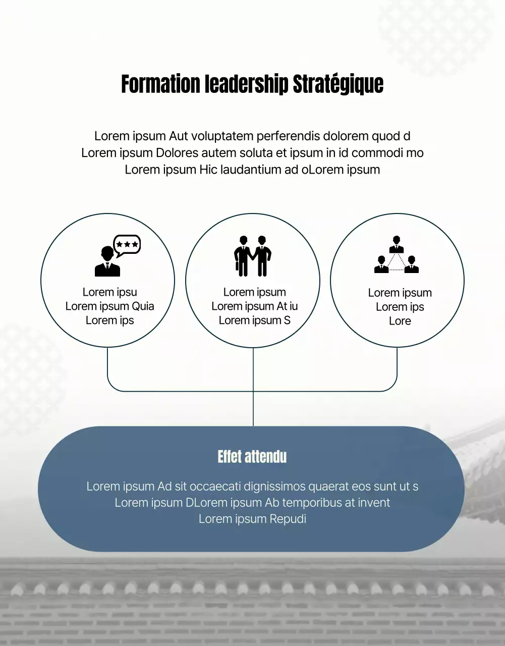 Guide de formation au leadership bleu et gris