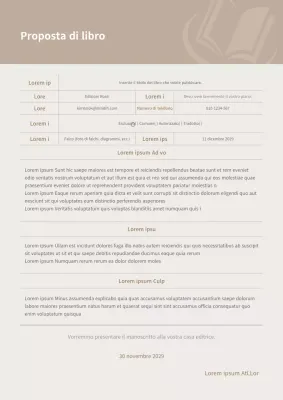 Prospetto del Brown and Beige Book