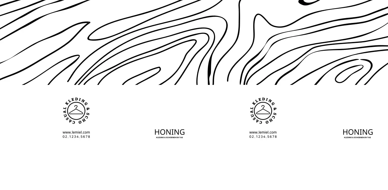 Promoot en informeer met een eenvoudig kledingwinkellogo in emotionele stijl