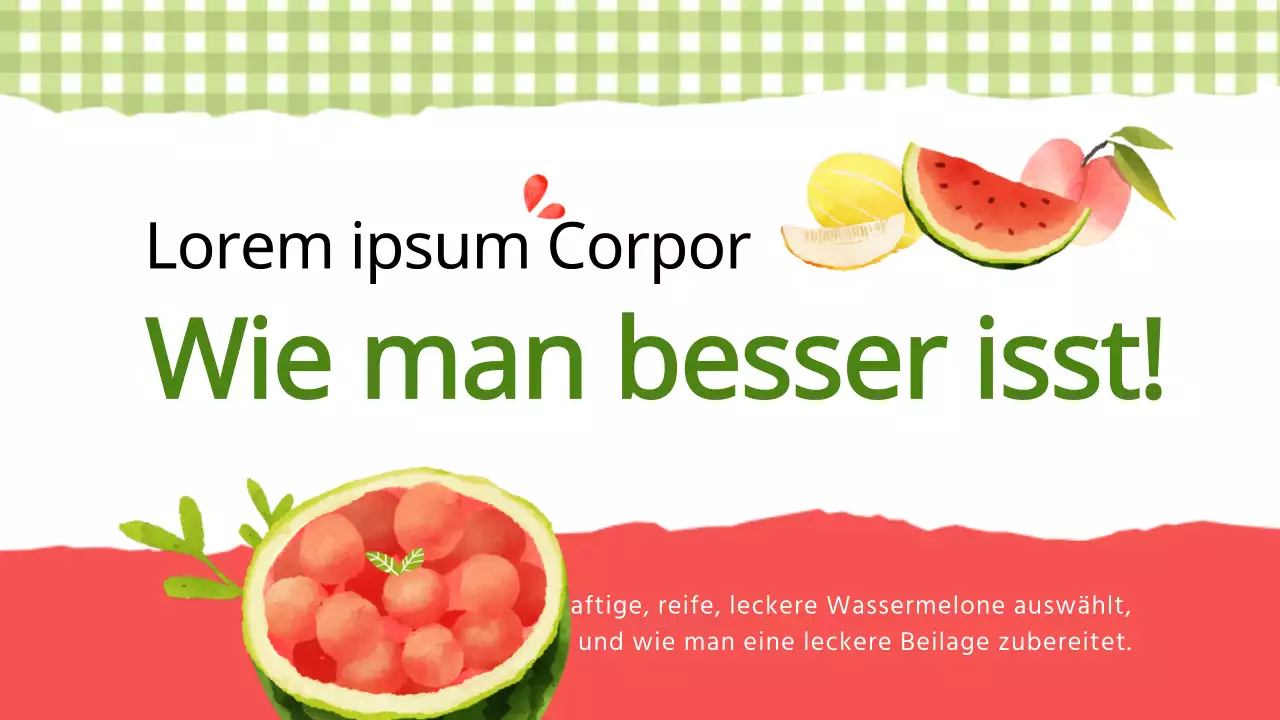 Limettengrün mehrfarbig niedliche Illustration Sommerfrüchte der Saison Wie man besser isst YouTube thumbnail