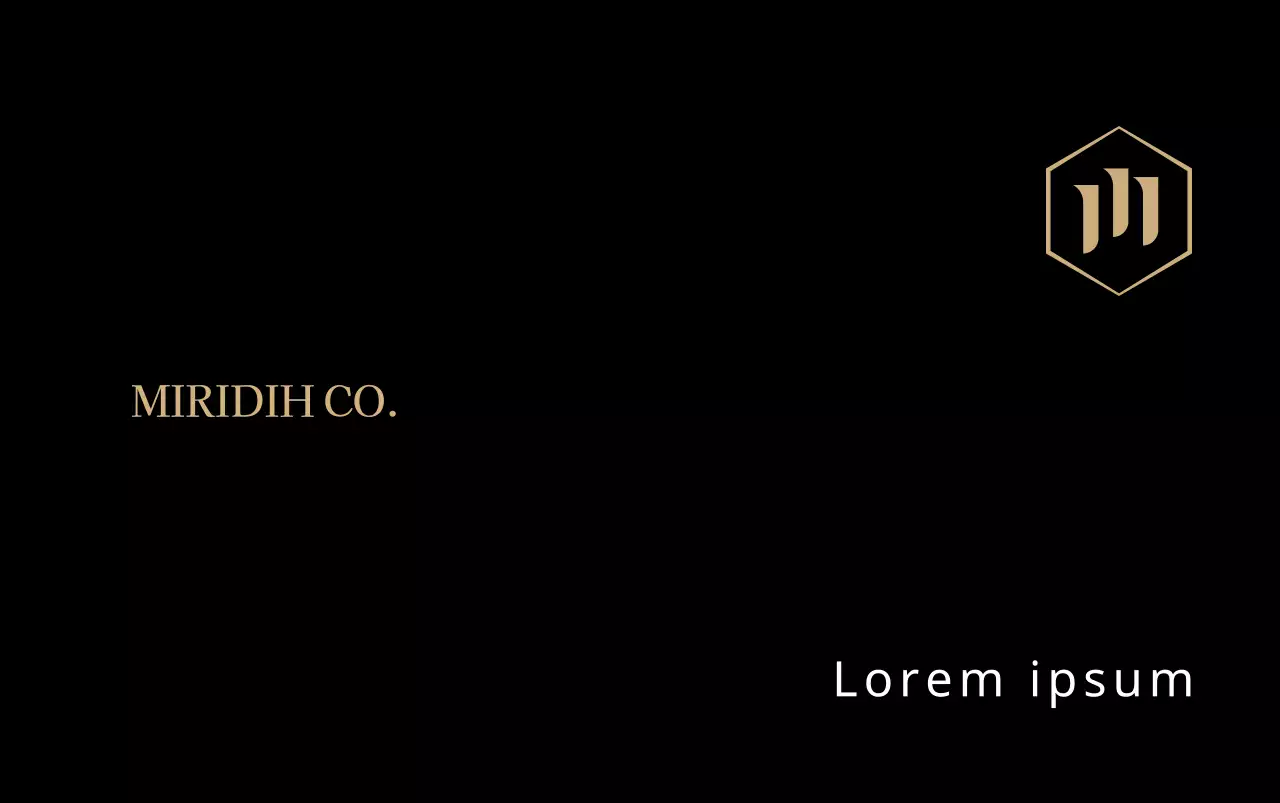 Promouvoir un cabinet d'avocats au concept luxueux avec un logo or et noir.