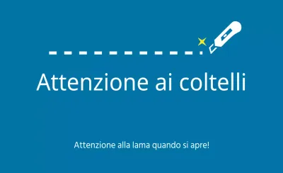 Attenzione ai coltelli