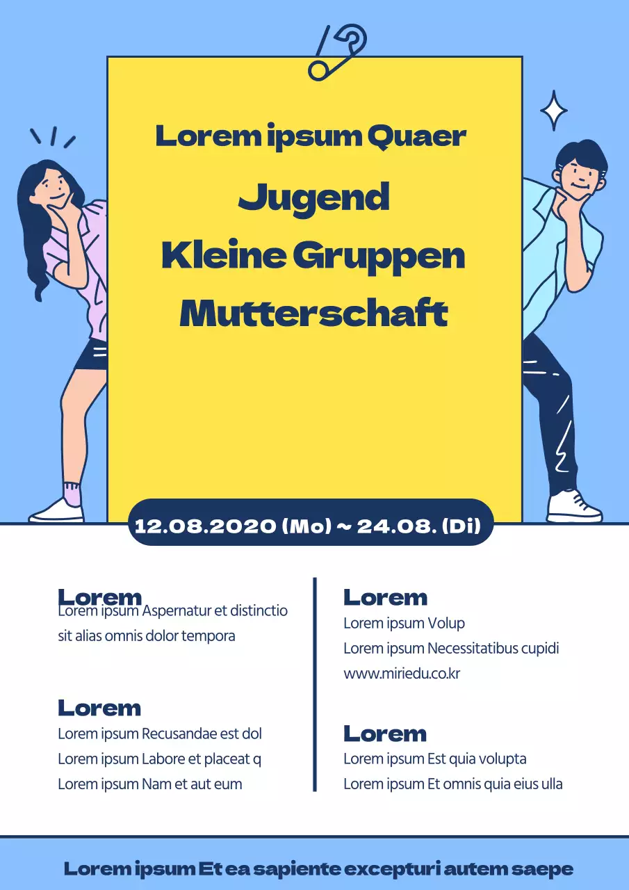 Jugend-Poster