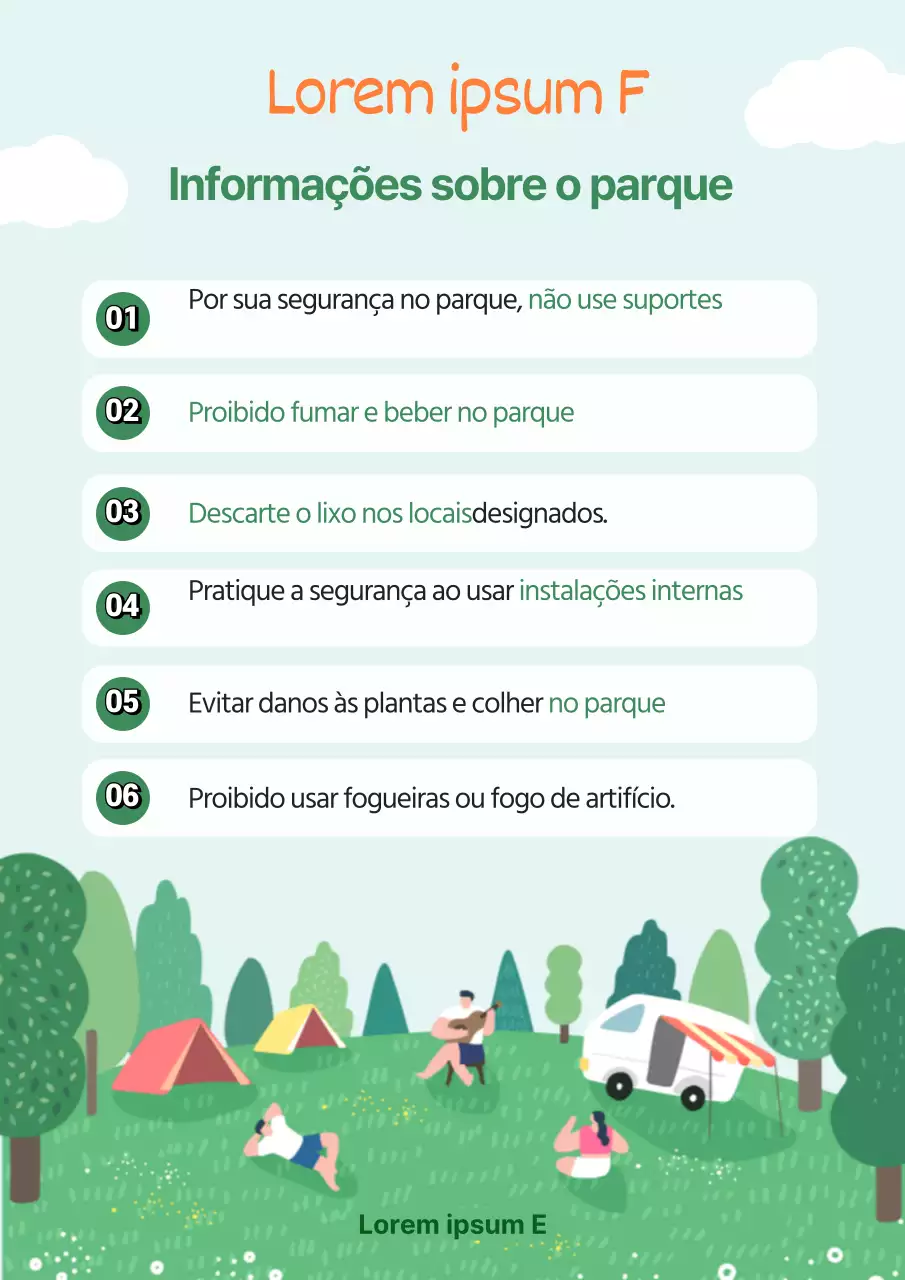 Anúncio ilustrado a verde e azul claro (cartaz Web)