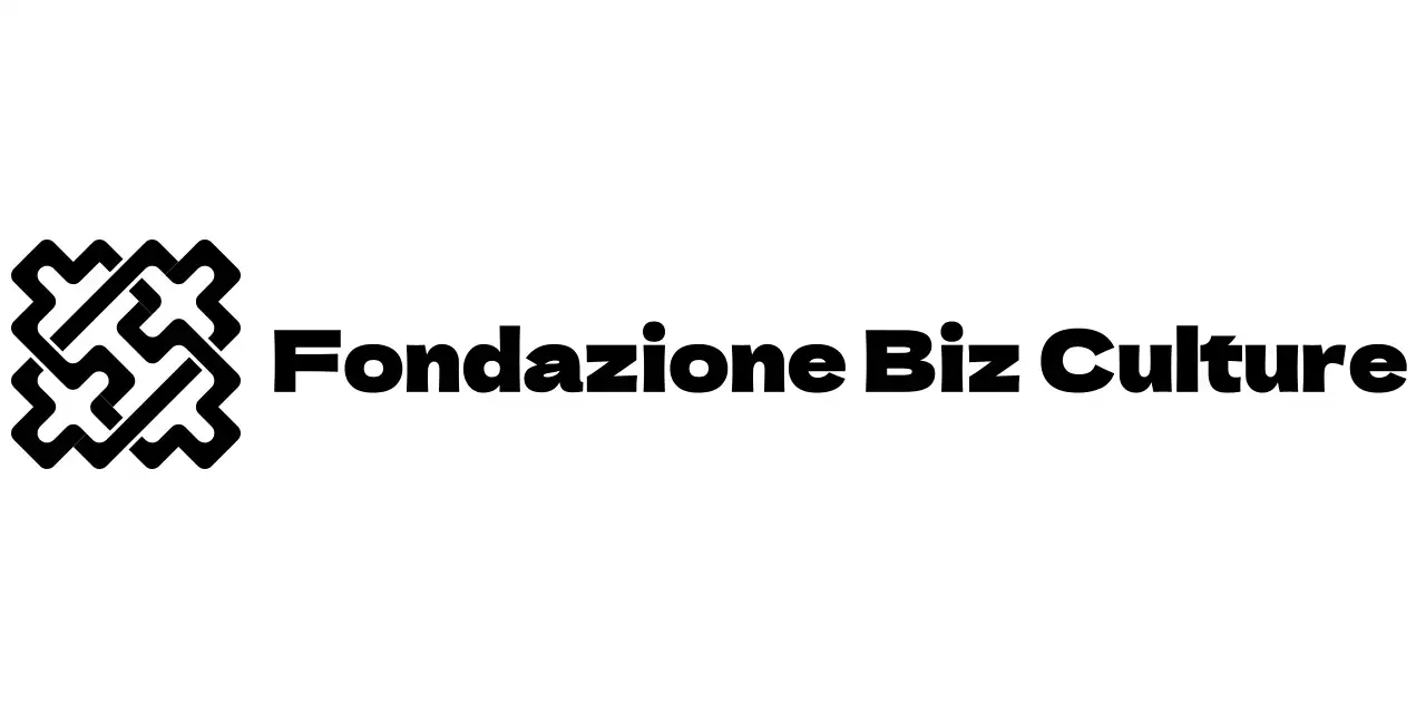 Un logo dal simbolo semplice e pulito, secondo la tradizione coreana dei colori pentagonali Materiale promozionale per la Fondazione Cultura