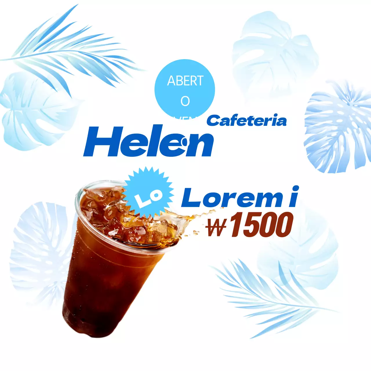Café Summer Drinks