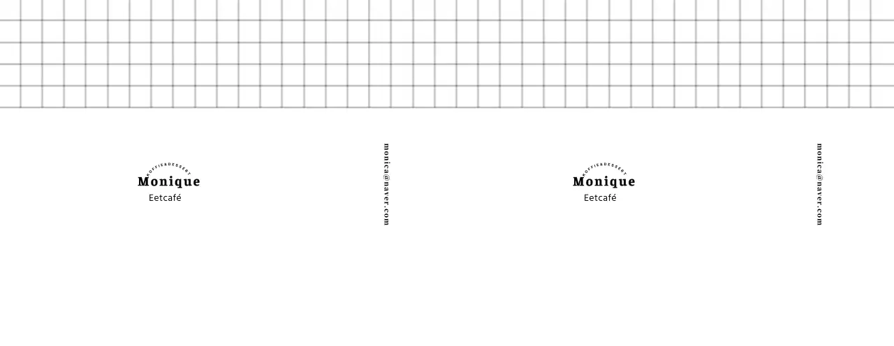 Emotioneel en schoon dessert cafe logo