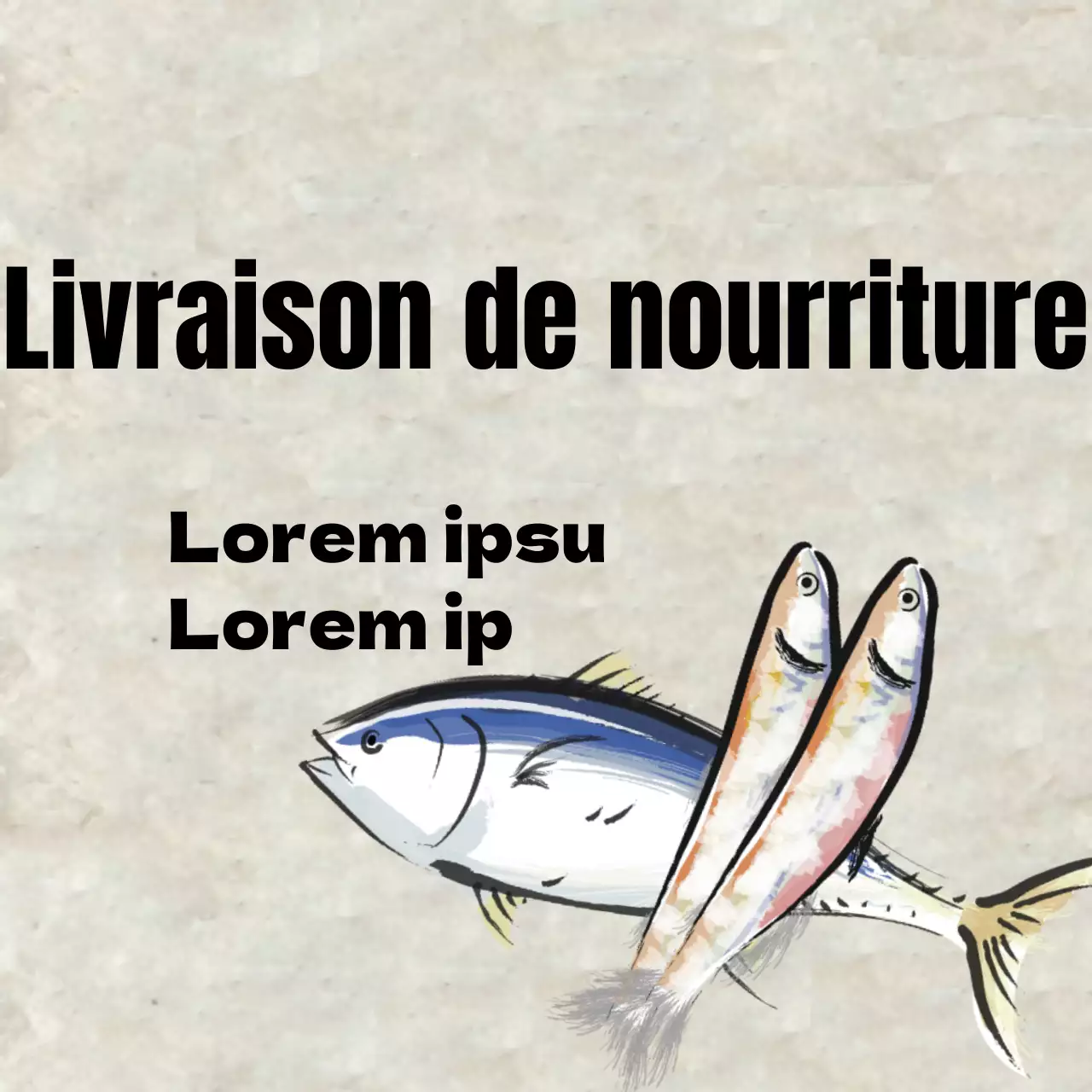 Livraison de nourriture