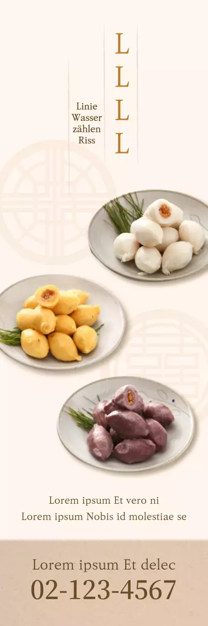 Bild Einfaches Mochi-Banner