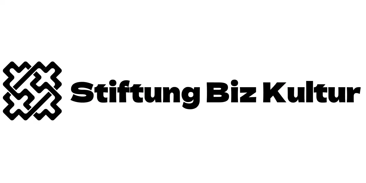 Ein einfaches, klares Symbollogo in der koreanischen Tradition der fünfeckigen Farben Werbematerial für die Kulturstiftung