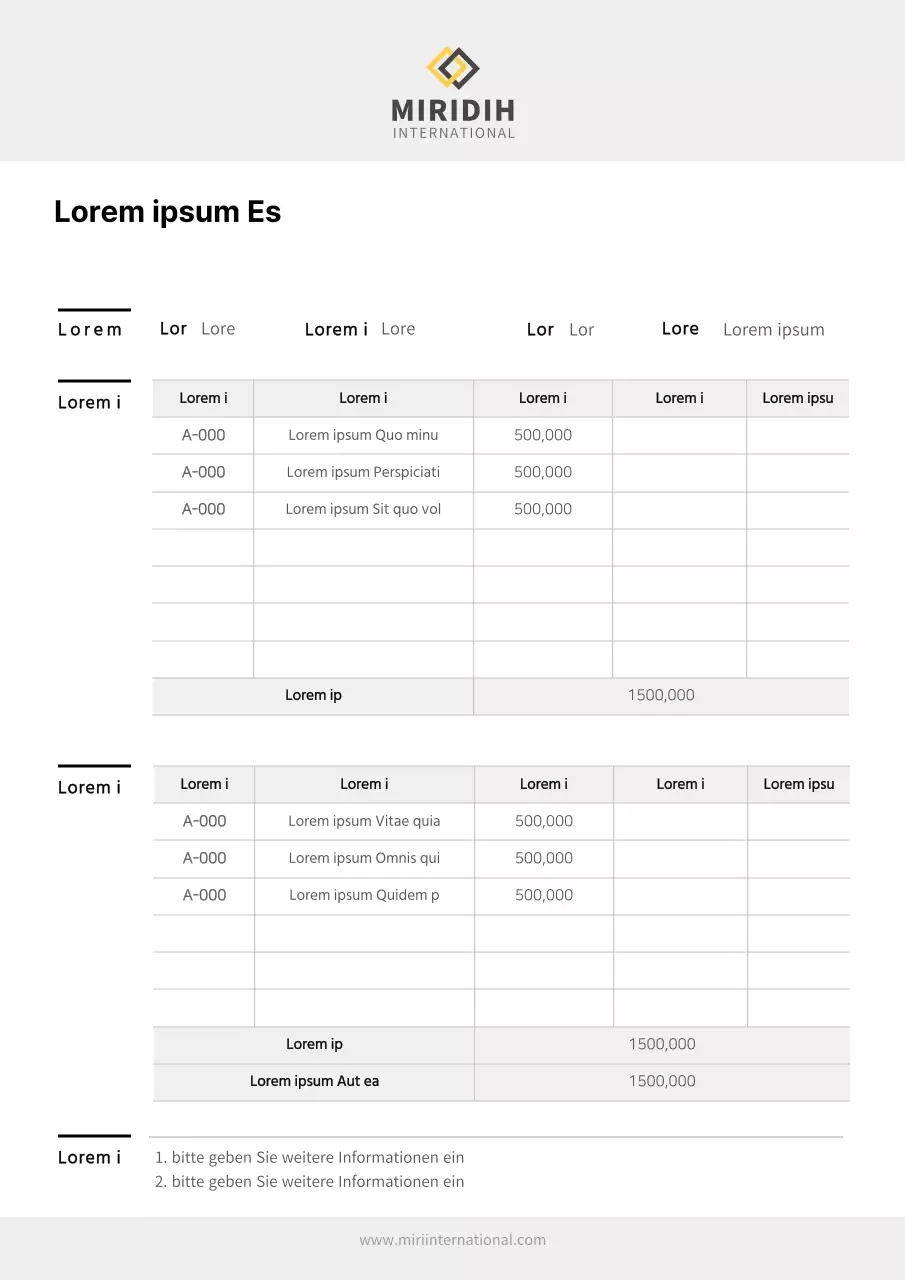 Einfaches Logo Q1 Finanzbericht Dokumentation