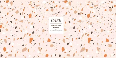 Bunte Form Muster Cafe Papier Tasse Design