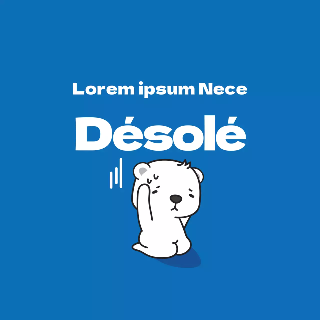 44465_Autocollant pour retard de livraison