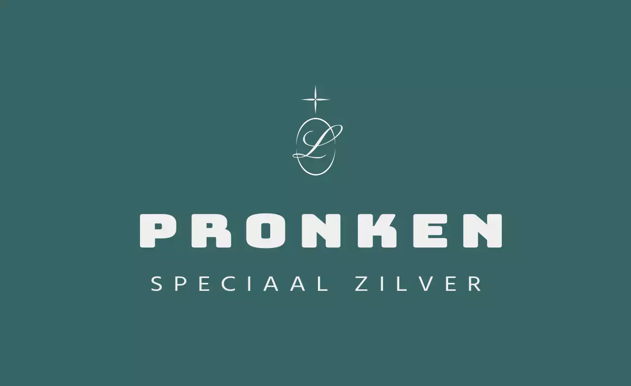 Juwelierswinkel merchandise met een luxe concept met turquoise tekstaccenten