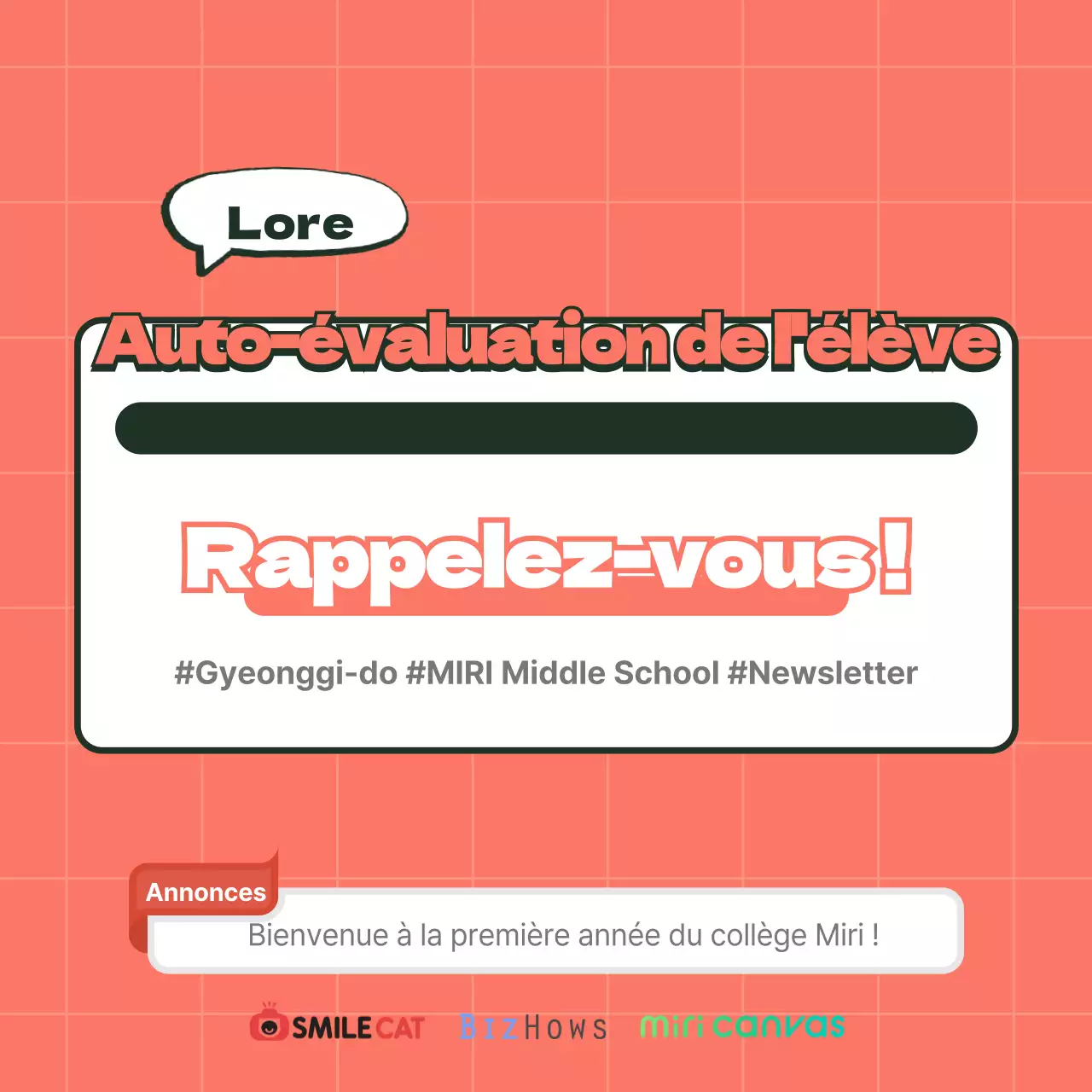 Autocontrôle de la santé des étudiants