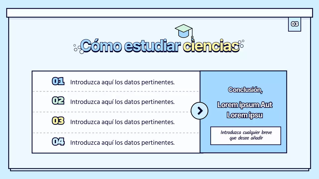 Orientación en las clases de ciencias
