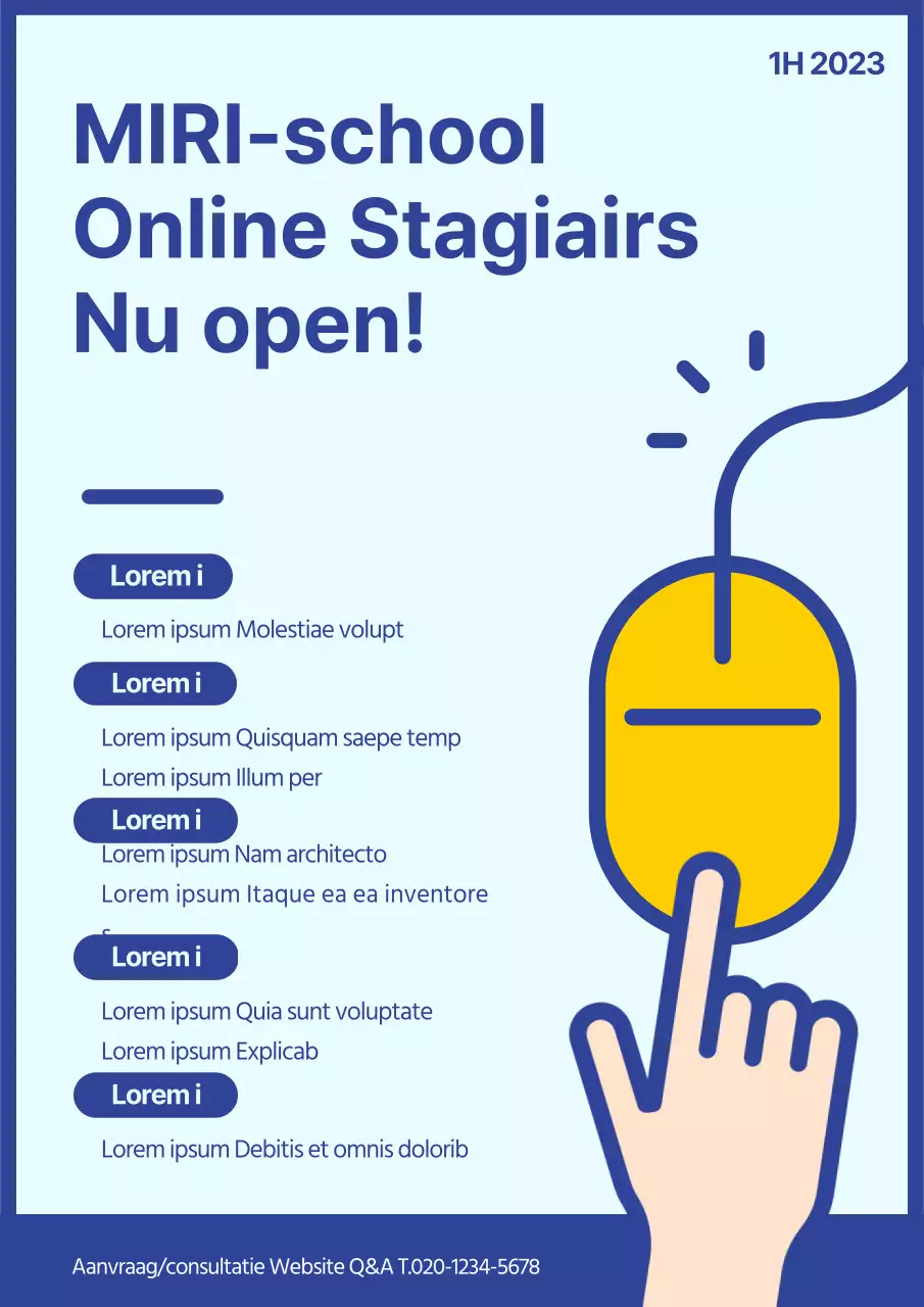 Online wervingsposters