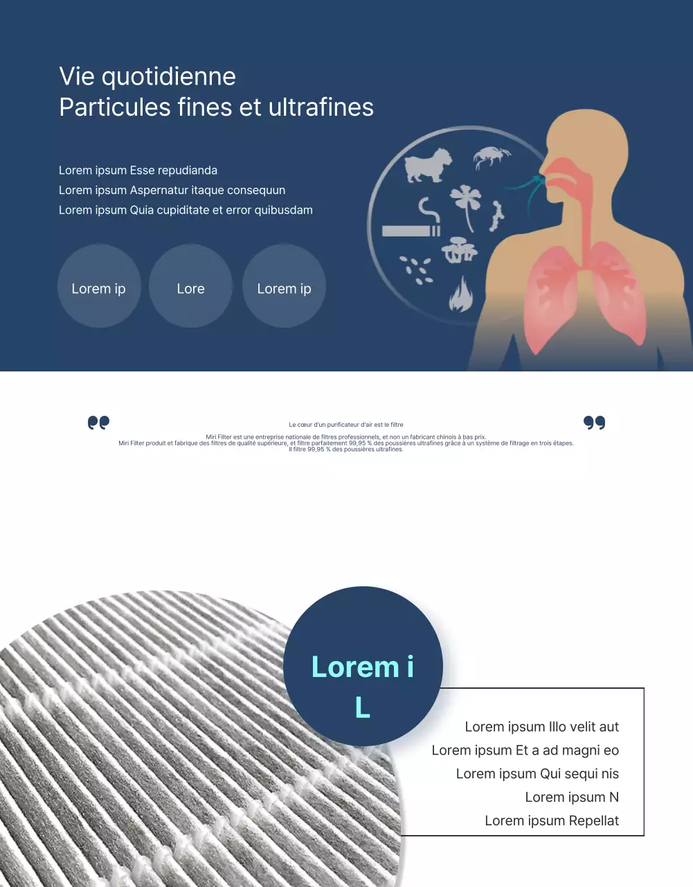 Purificateurs d'air