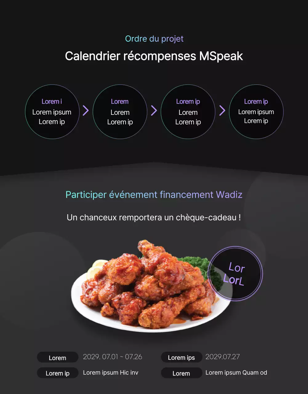 Concept de cours en ligne en gris et dégradés