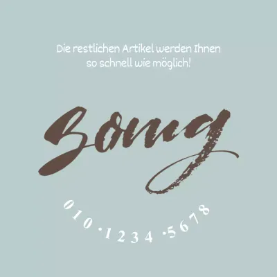 Verbleibende Produkte