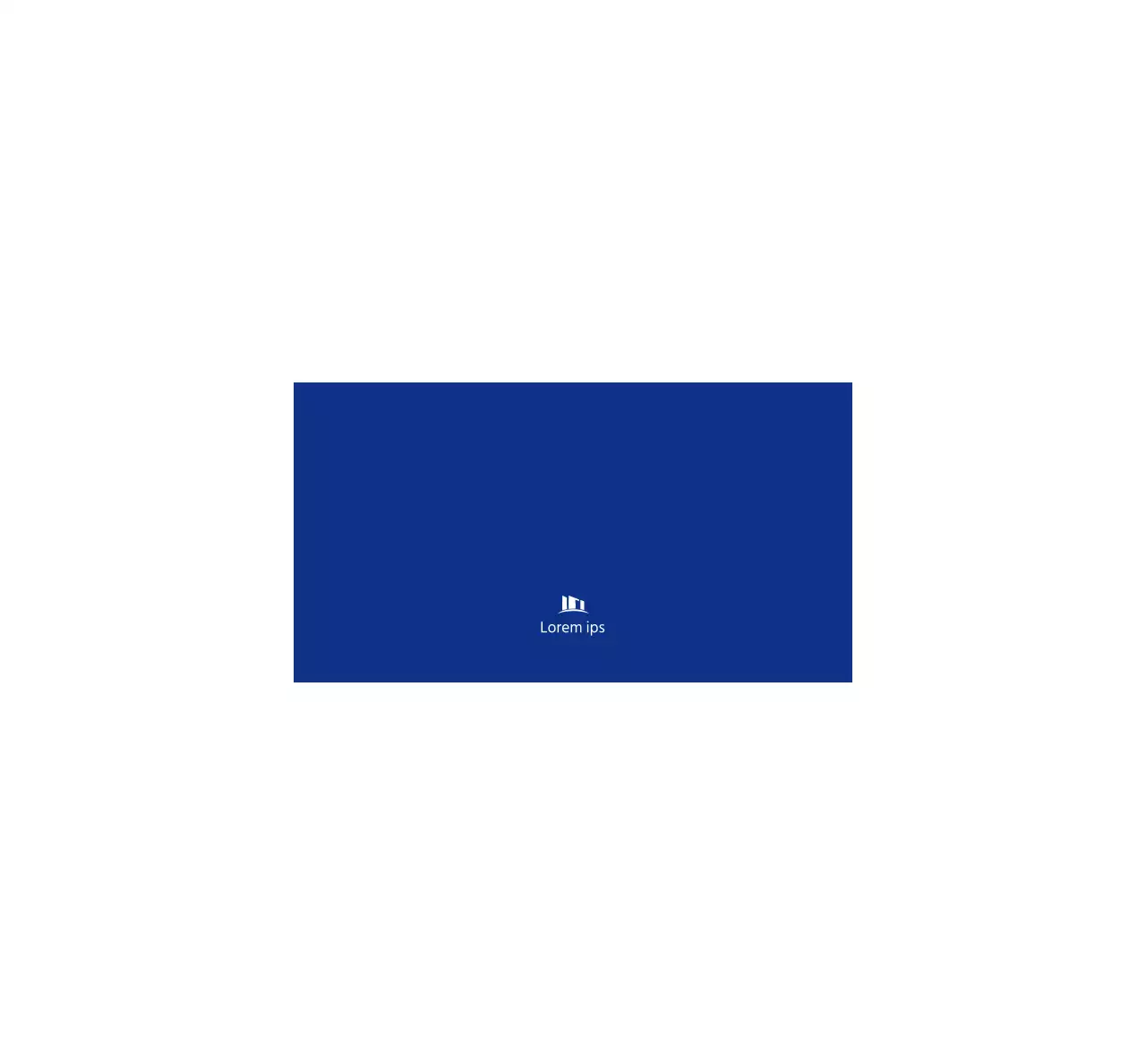 Een eenvoudige promotie voor universiteitssupporters met marineblauwe tekst en illustraties.