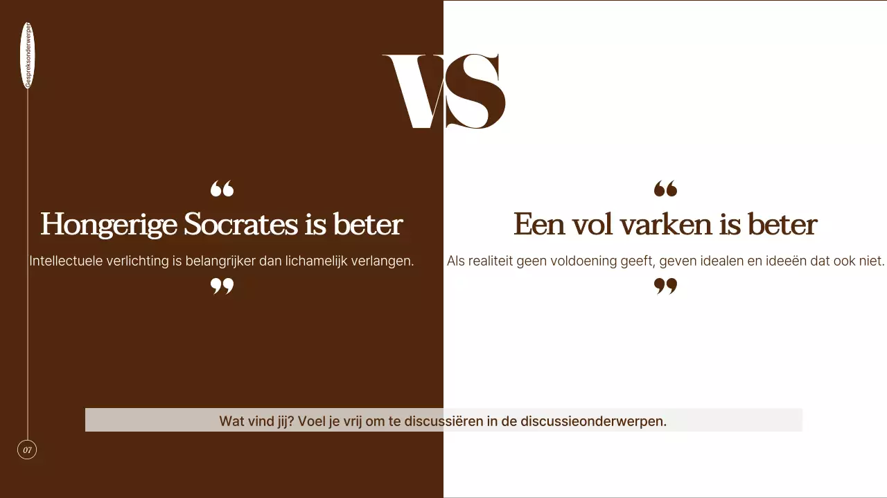 Bruine geesteswetenschappelijke boekenclub