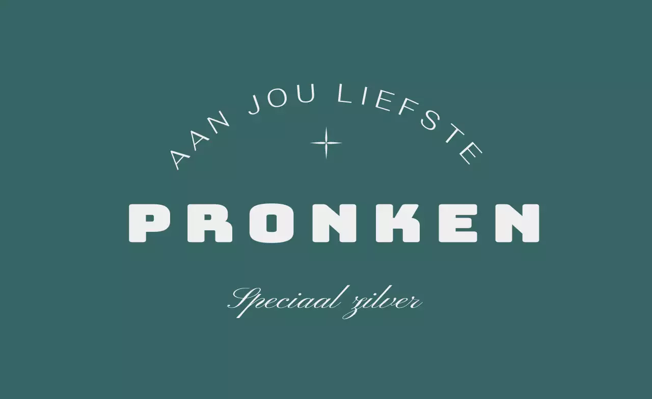 Juwelierswinkel merchandise met een luxe concept met turquoise tekstaccenten
