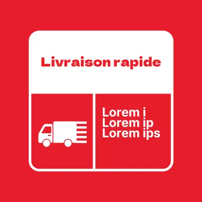 Autocollants pour livraison accélérée