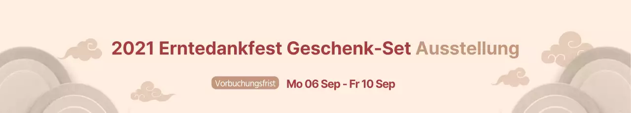 Traditionelle Obon-Geschenkset-Banner