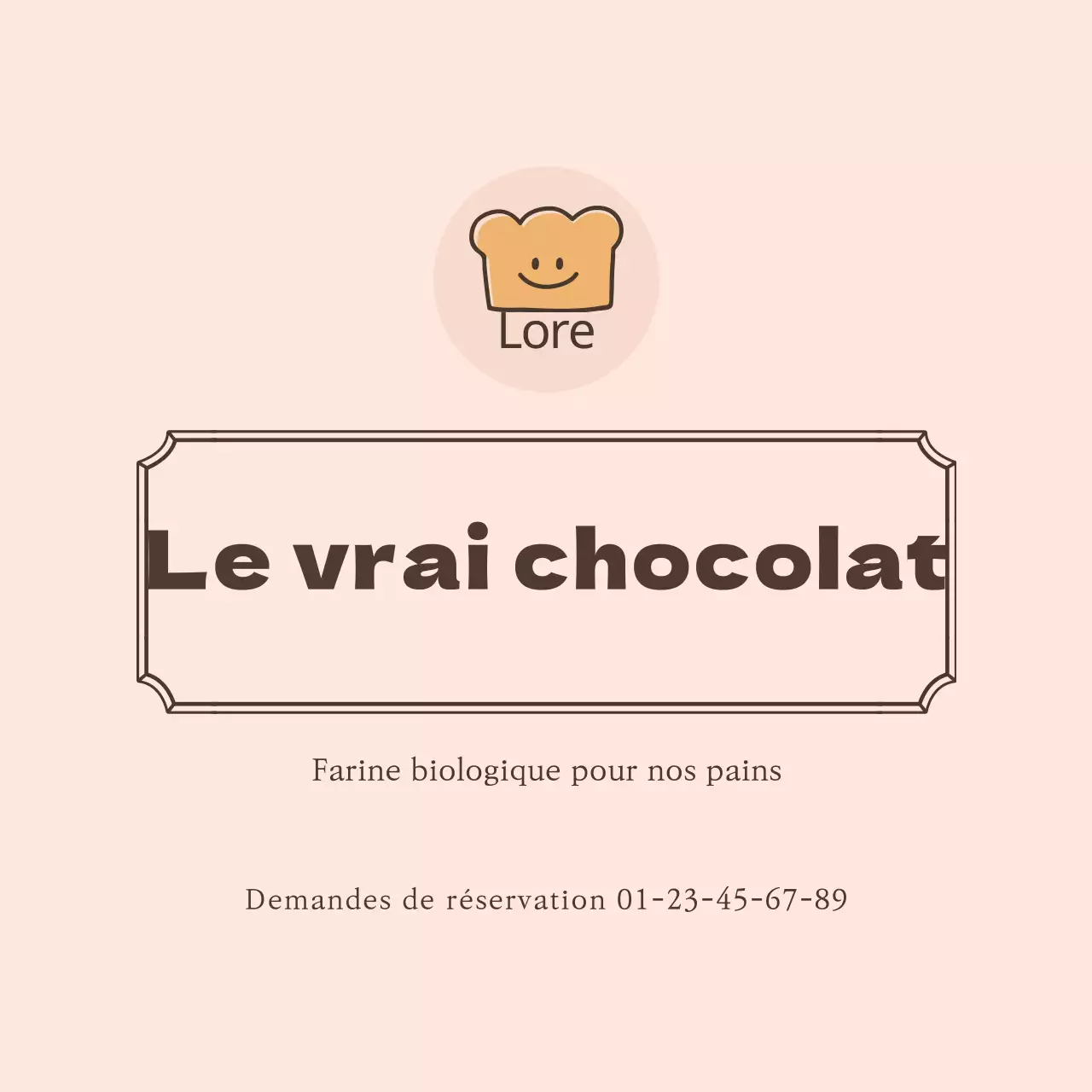 Autocollants illustrés pour desserts au chocolat