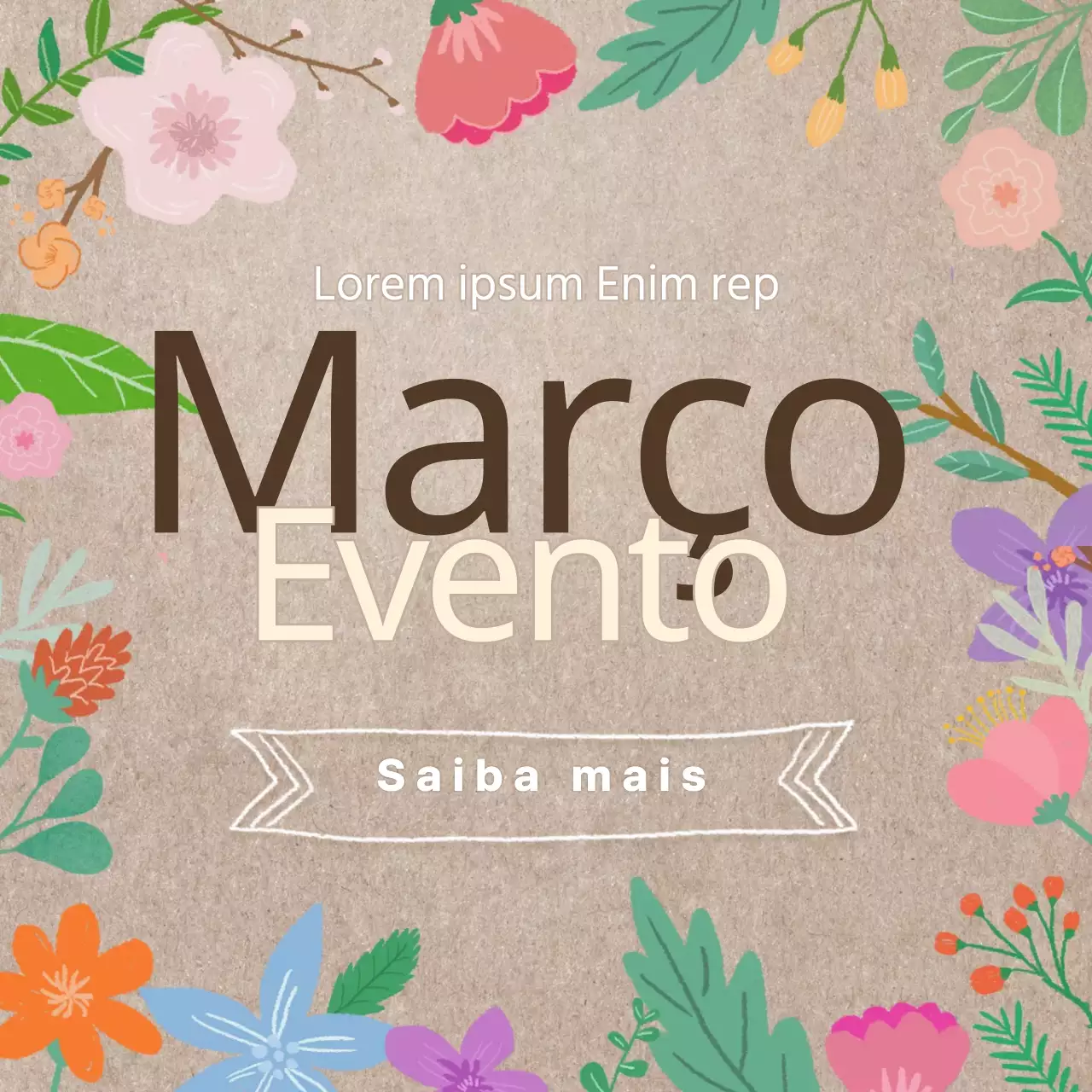 Venda de PrimaveraIlustração de uma flor