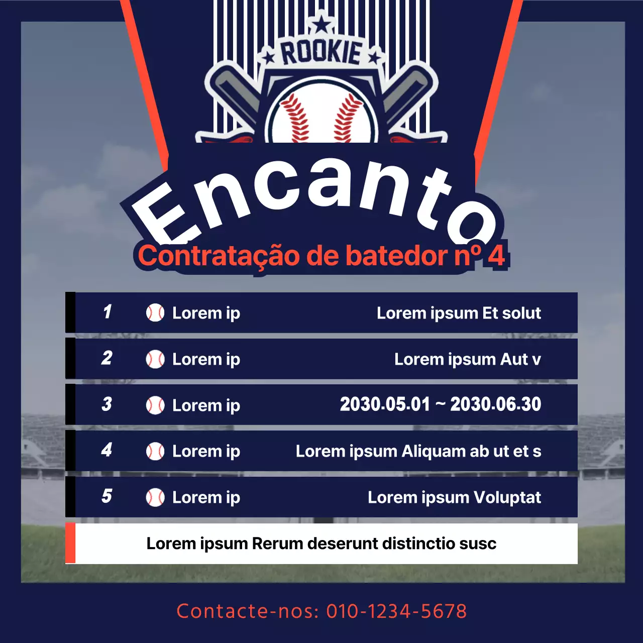 Recrutamento de basebol da Marinha nas redes sociais