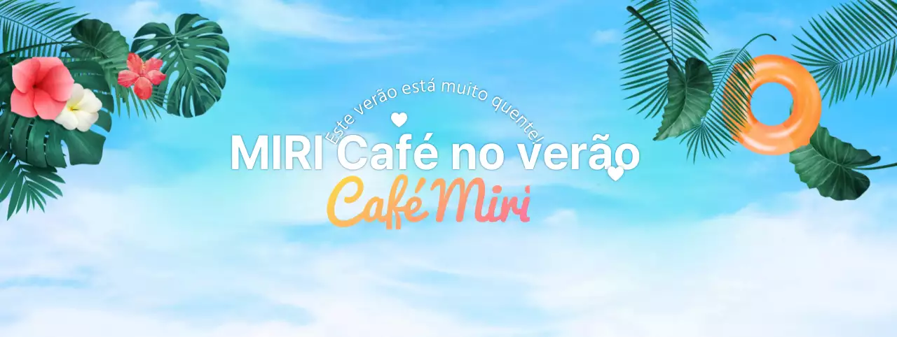 Um conceito de café fresco de verão em azul claro