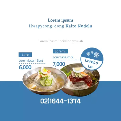 Hwapyeong-dong Kalte Nudeln