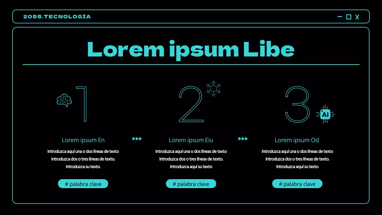 Los detalles en neón negro y azul anticipan las tendencias tecnológicas del futuro