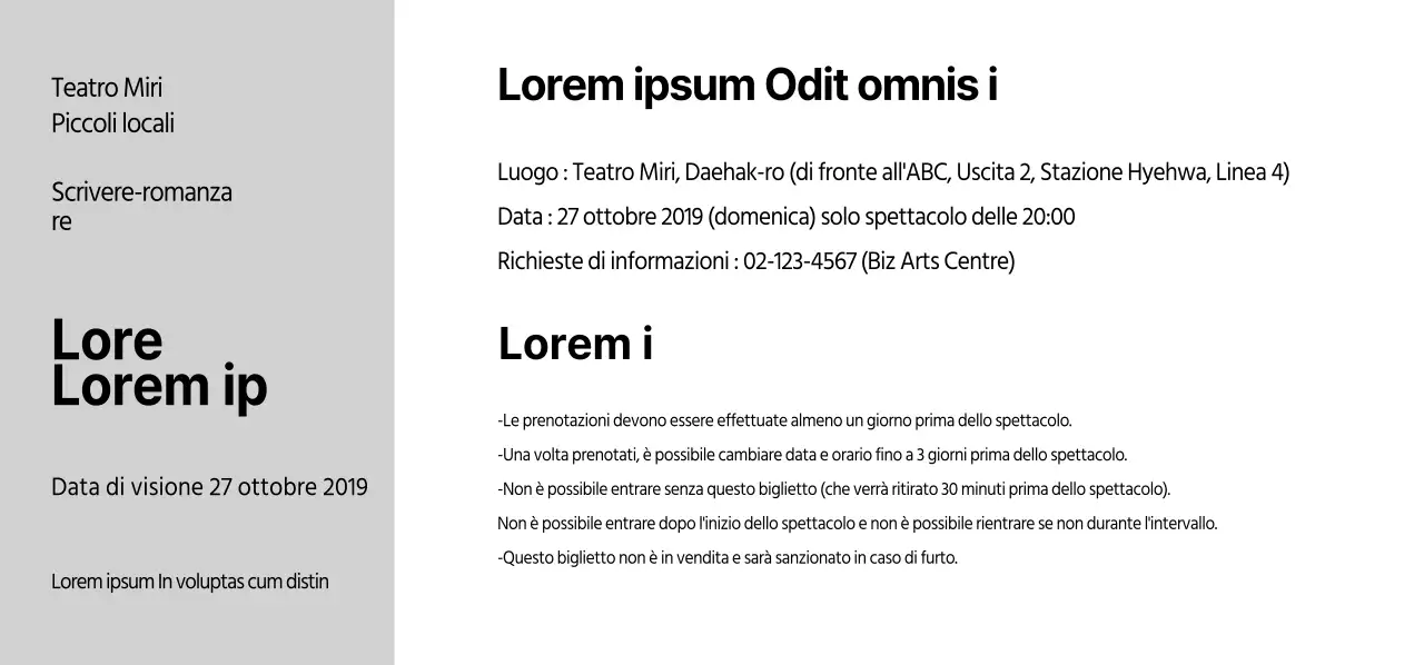 Seoul Romance_Stealing Sun Street Ticket