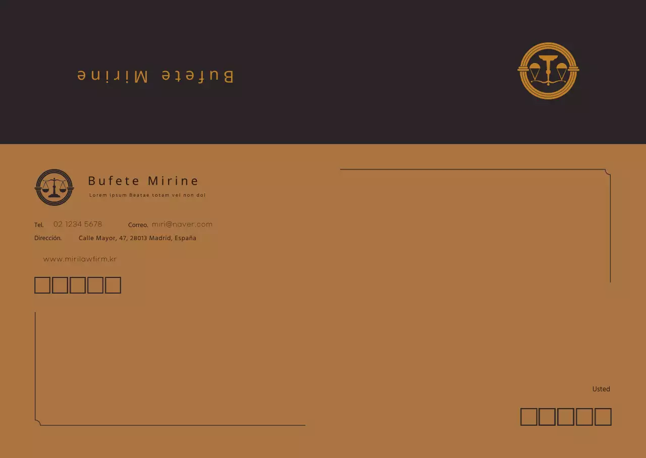 brown logo clean law firm business