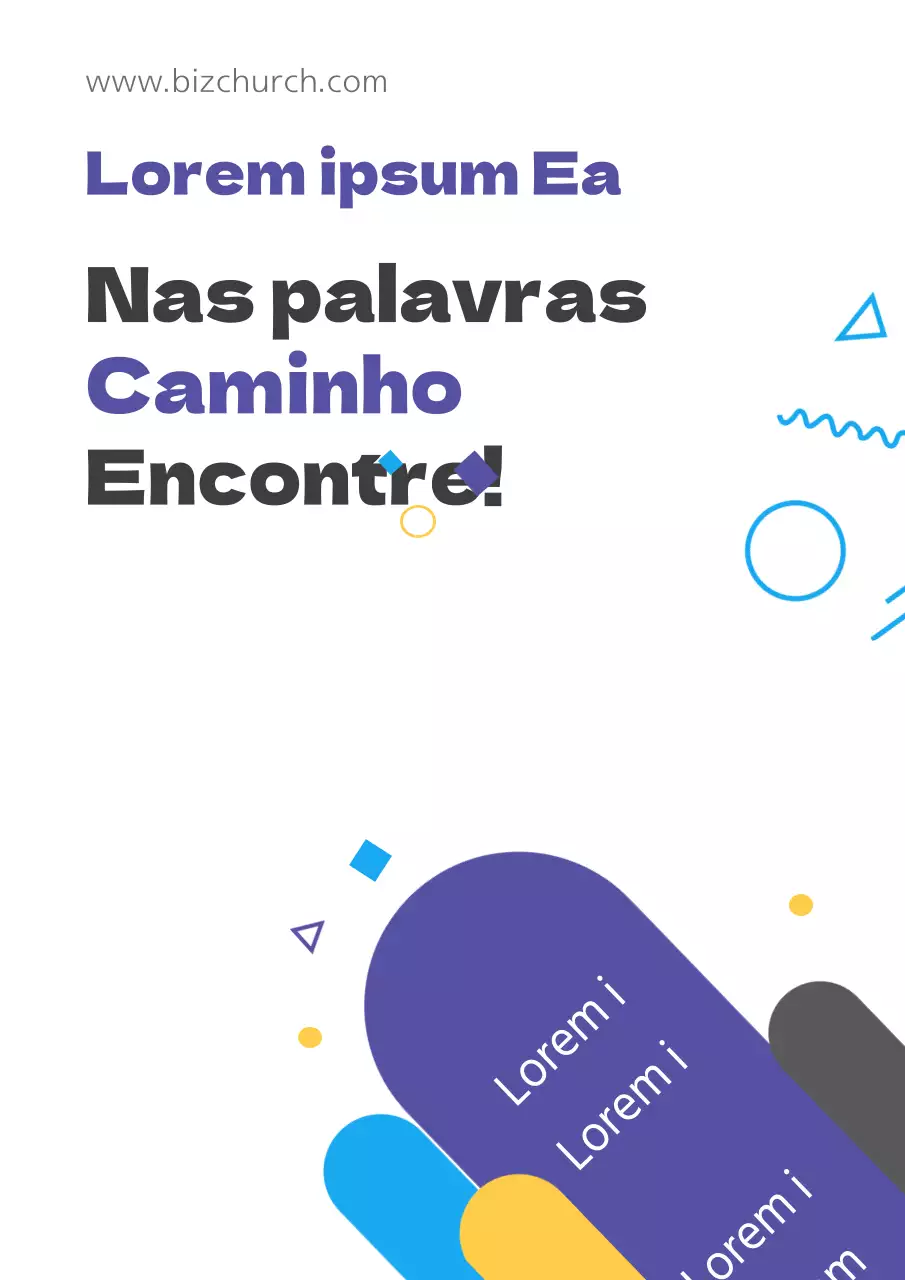 Folheto do seminário sobre emprego jovem simples