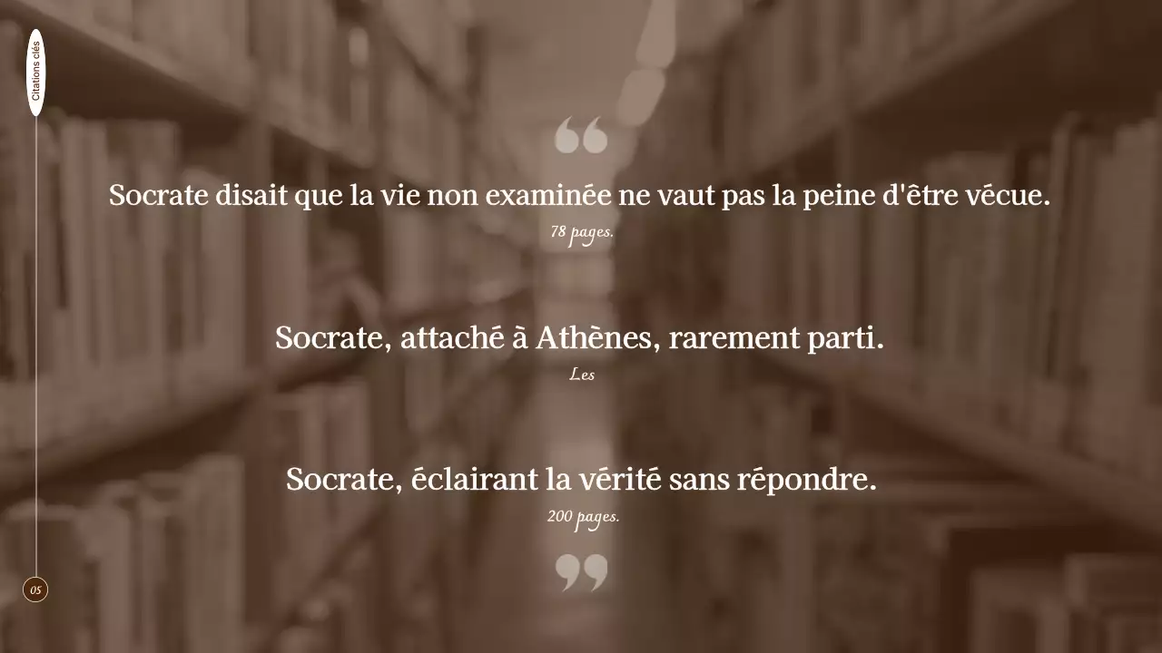 Club de lecture des sciences humaines en tons bruns