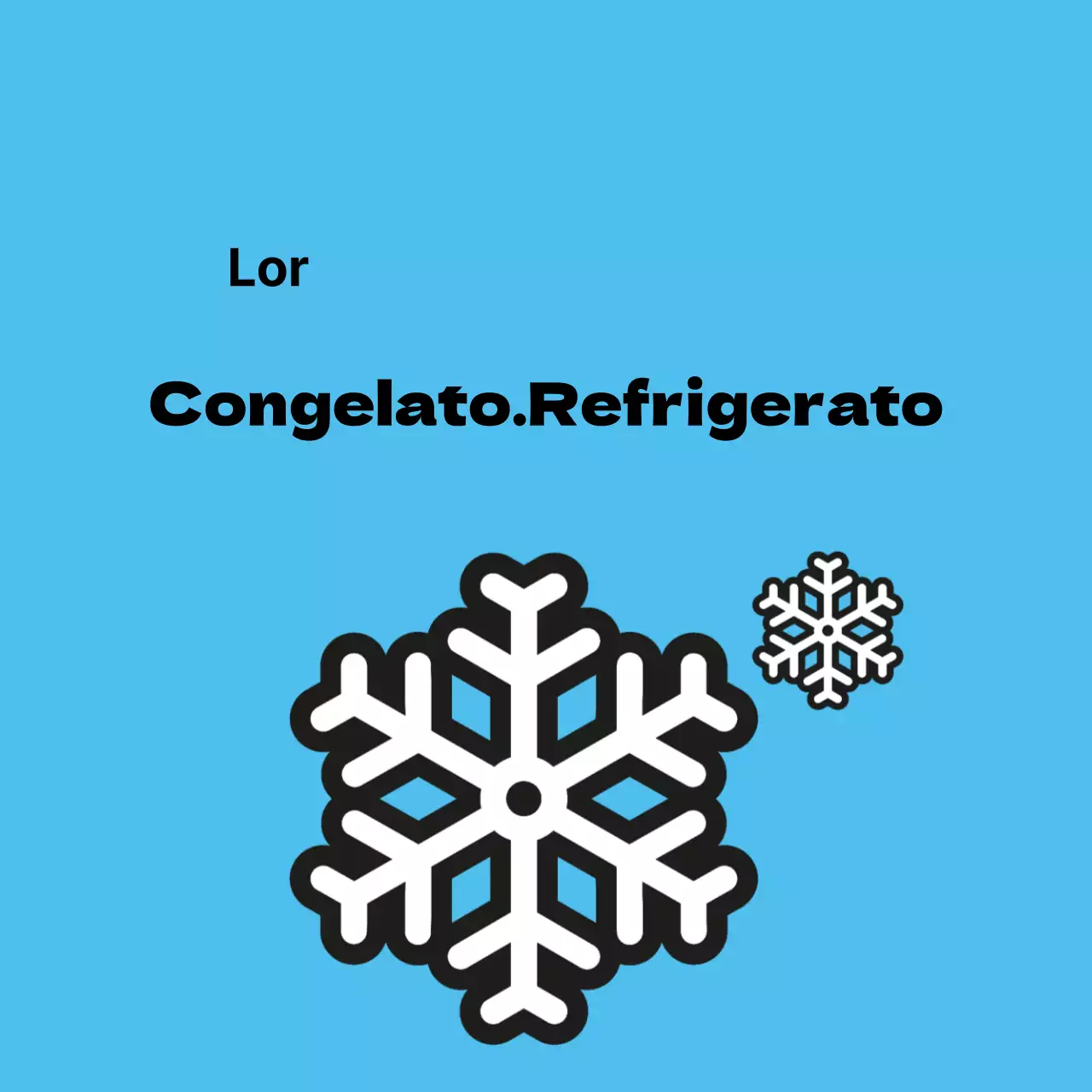 Adesivi per alimenti congelati