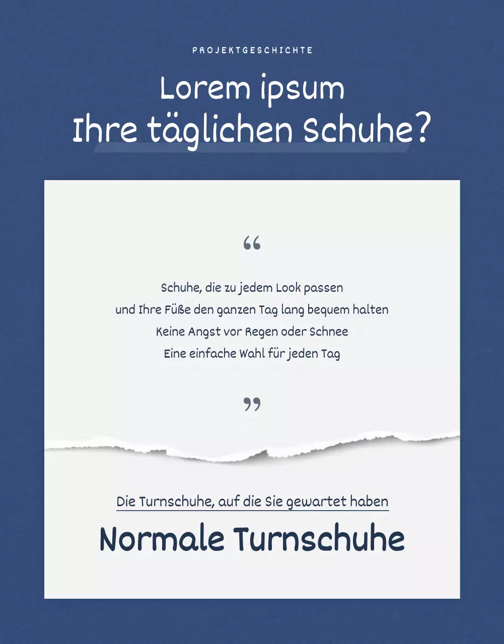 Normale Turnschuhe