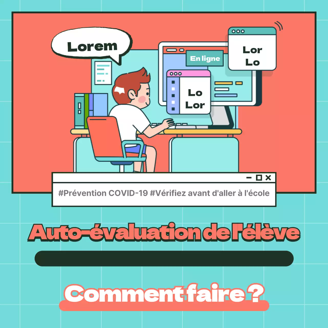 Autocontrôle de la santé des étudiants