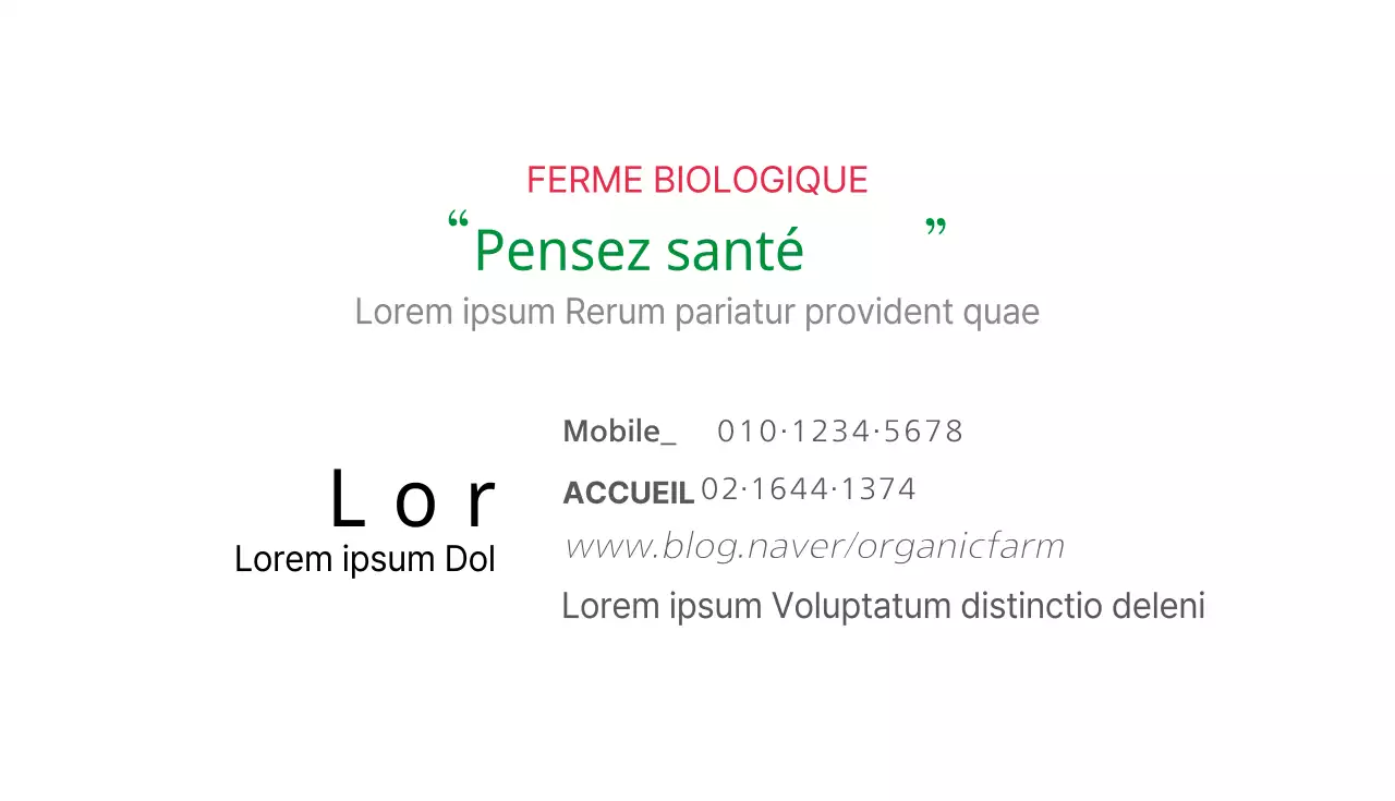 Fermes biologiques