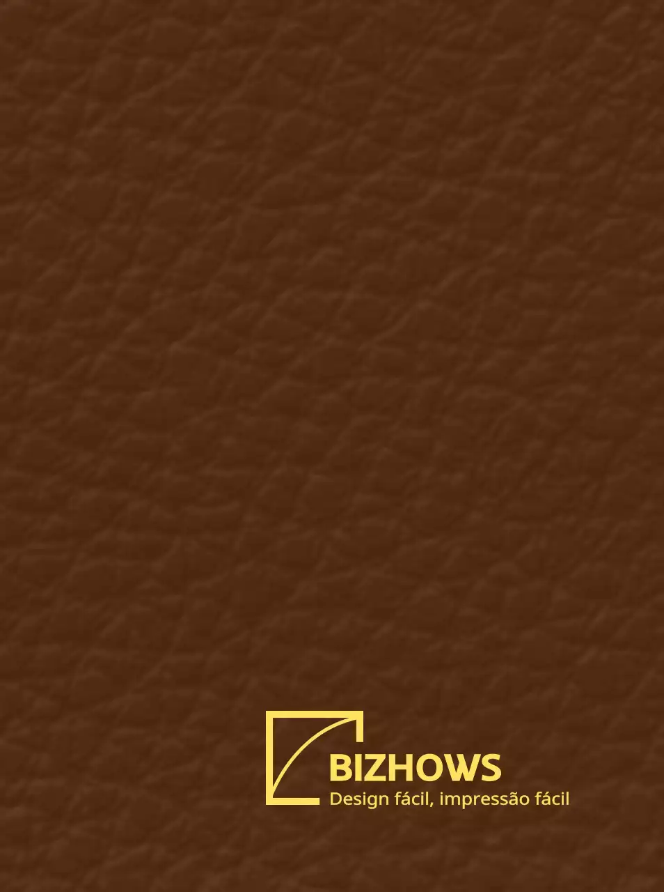 Material promocional para empresas com um conceito de tipo de logótipo de símbolo de forma curva simples