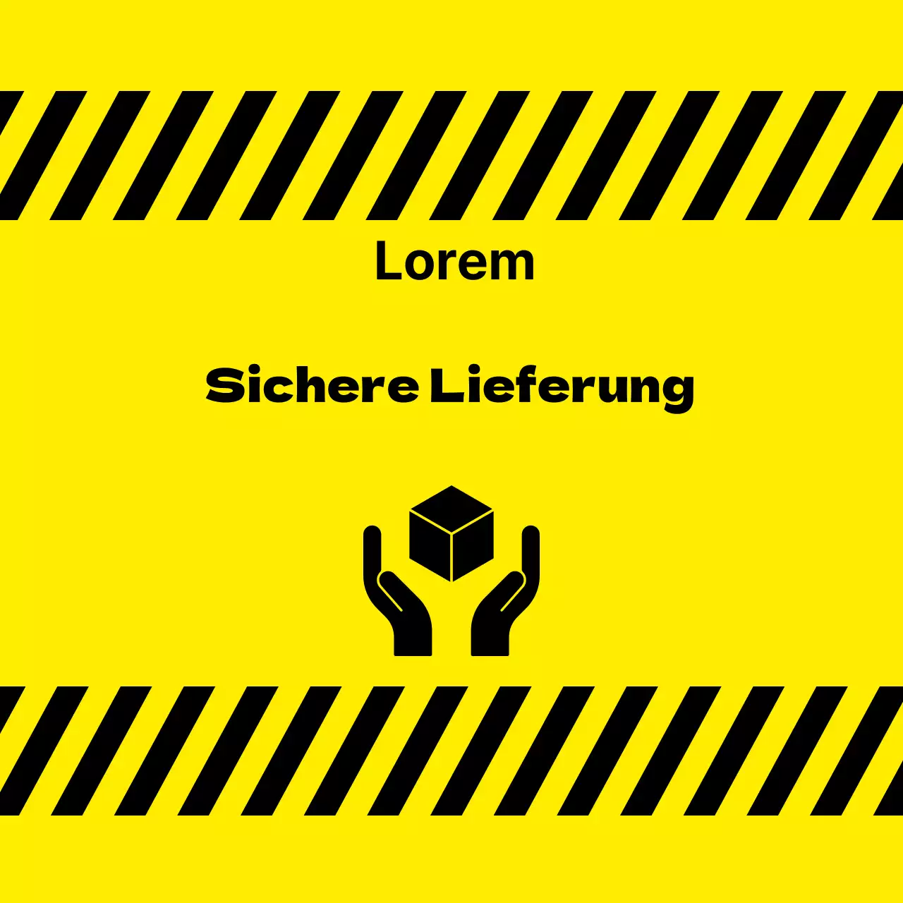 Aufkleber für sicheren Versand