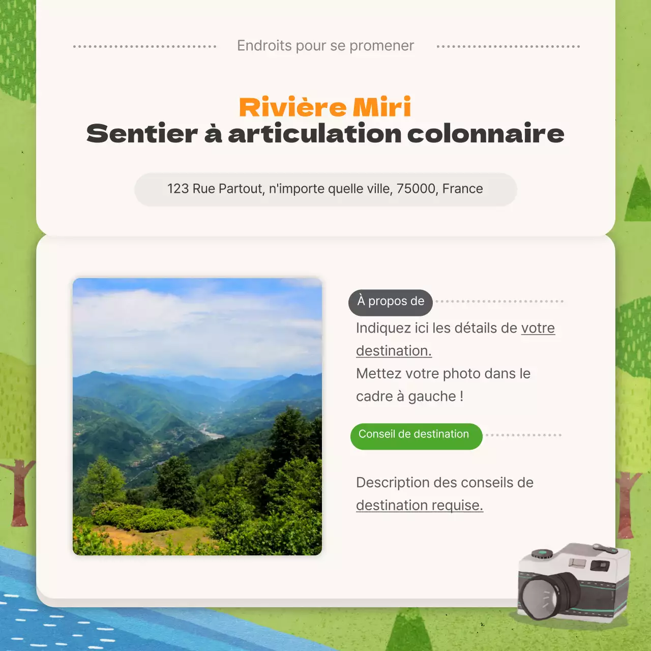 Recommandations de voyage