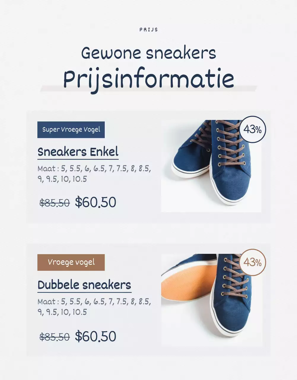 Normale sneakers
